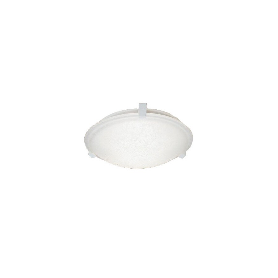 PLC Lighting 2615 50-RU 1-Light 20-in Rust Flush Mount Light