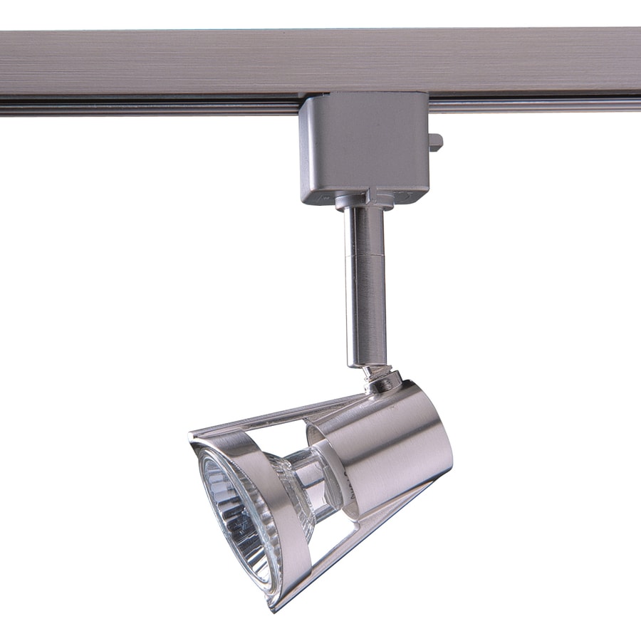 Kendal Lighting 1Light Dimmable Satin Nickel Step Linear Track