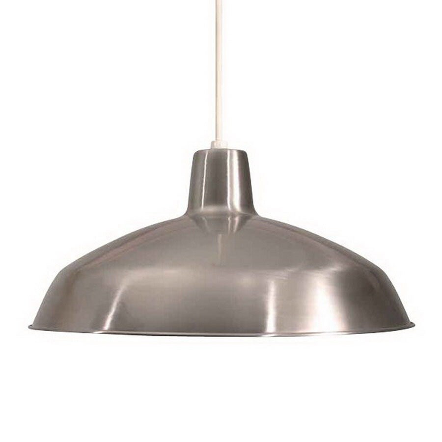 International Lighting 16 In W Warehouse Brushed Nickel Pendant International Lighting 16 In W Warehouse Brushed Nickel Pendant Light