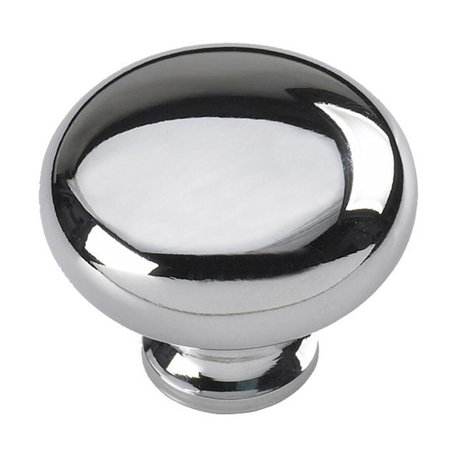 Siro Designs Pennysavers Bright Chrome Mushroom Cabinet Knob at Lowes.com