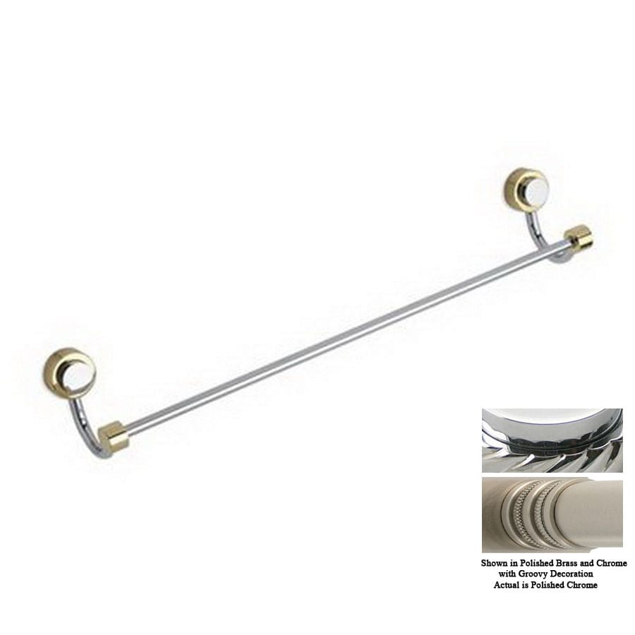 Allied Brass Venus 36in Polished Chrome Towel Bar at
