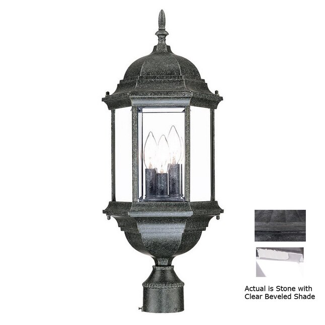 Acclaim Lighting 5187ST Madison 25-in Stone Pier Mount Light