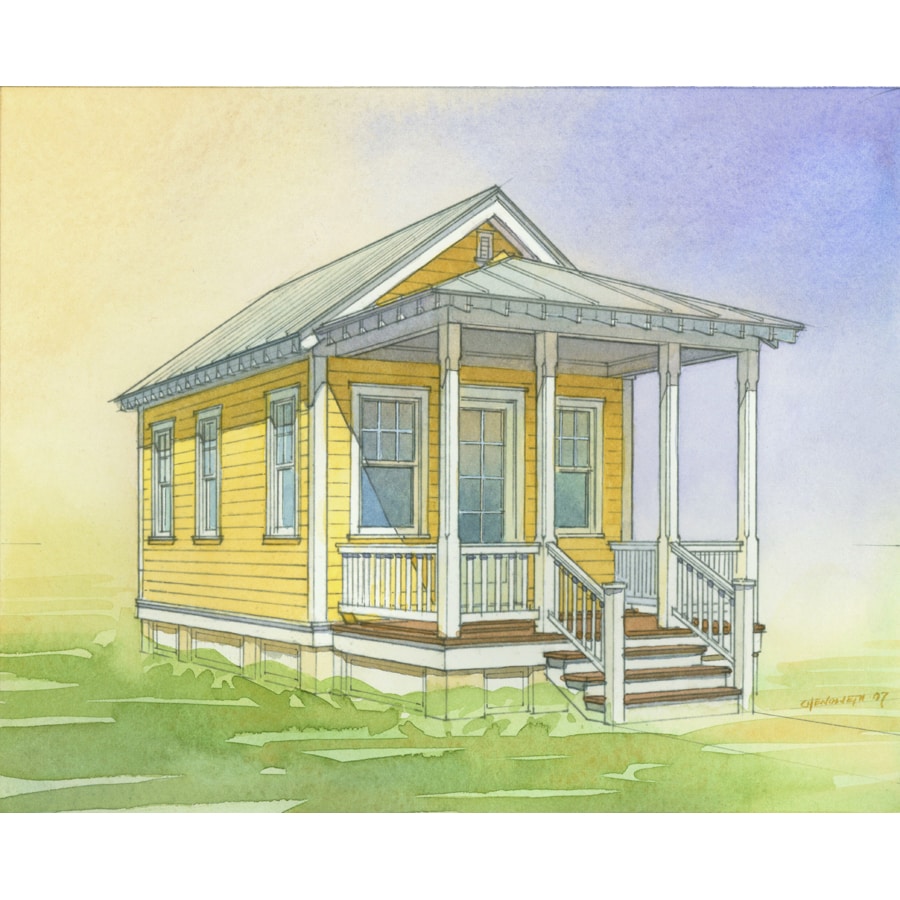  Lowe s  Katrina Cottage KC 308 Plan  Set of 6 Plans  at 