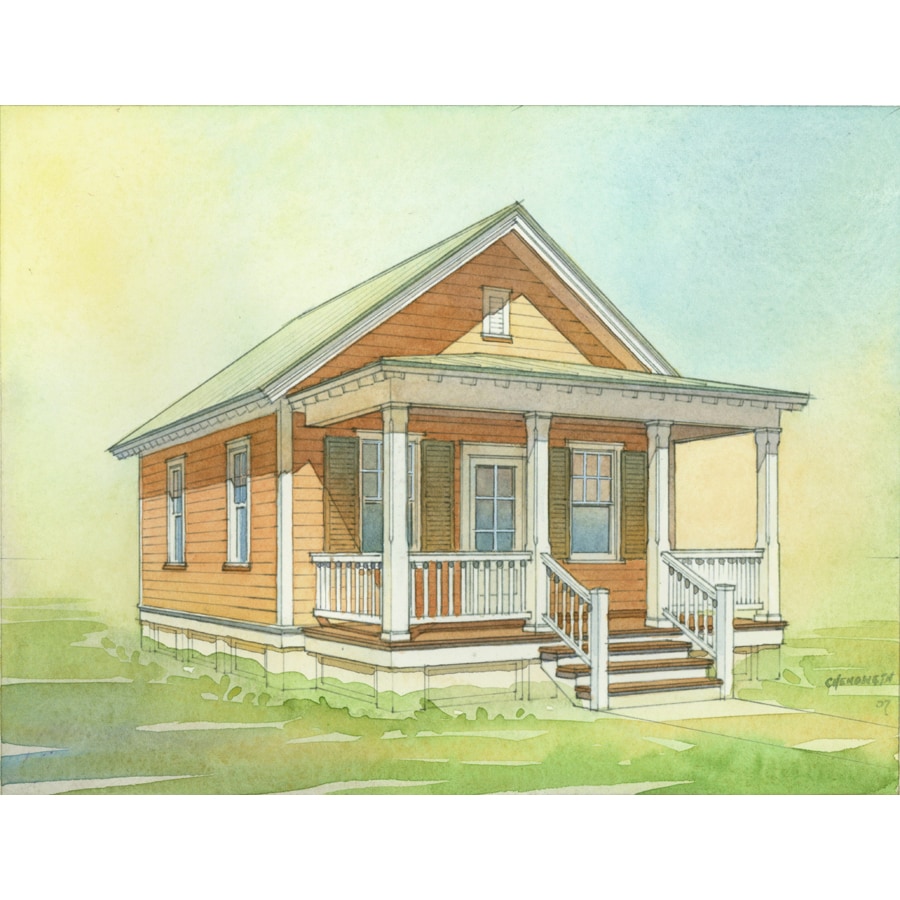 Shop Lowe's Katrina Cottage KC 480 Plan Set of 6 Plans