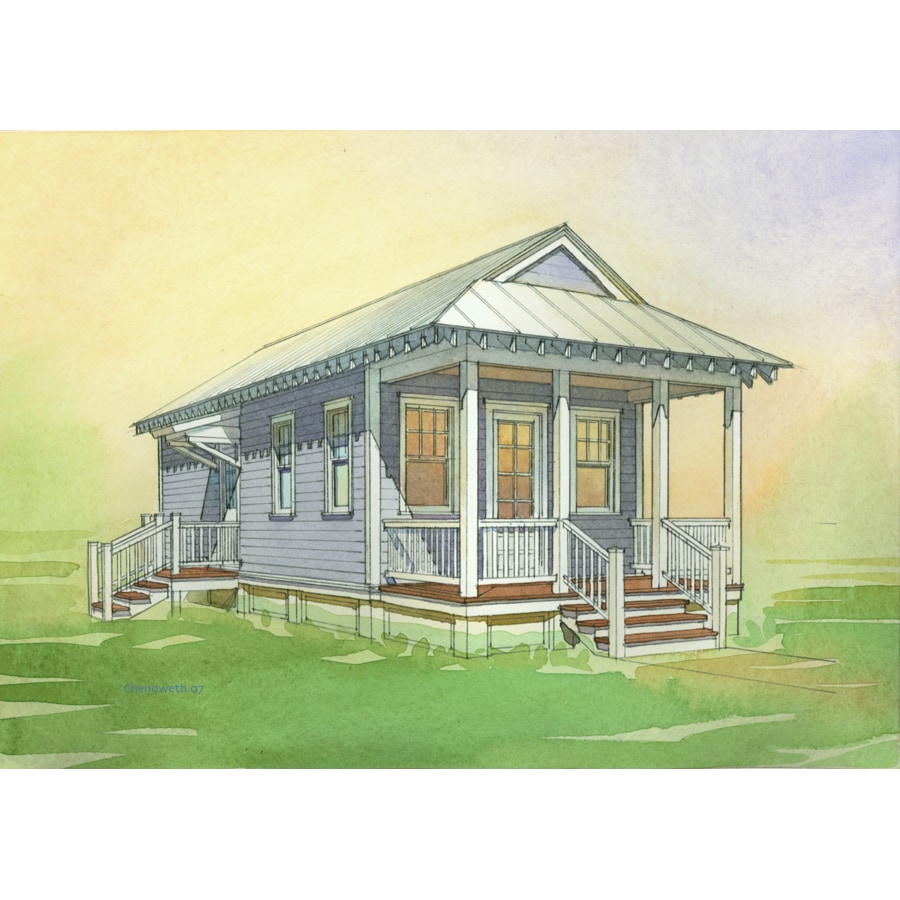 Lowe S Katrina Cottage Kc 576 Plan Set Of 6 Plans At Lowes Com