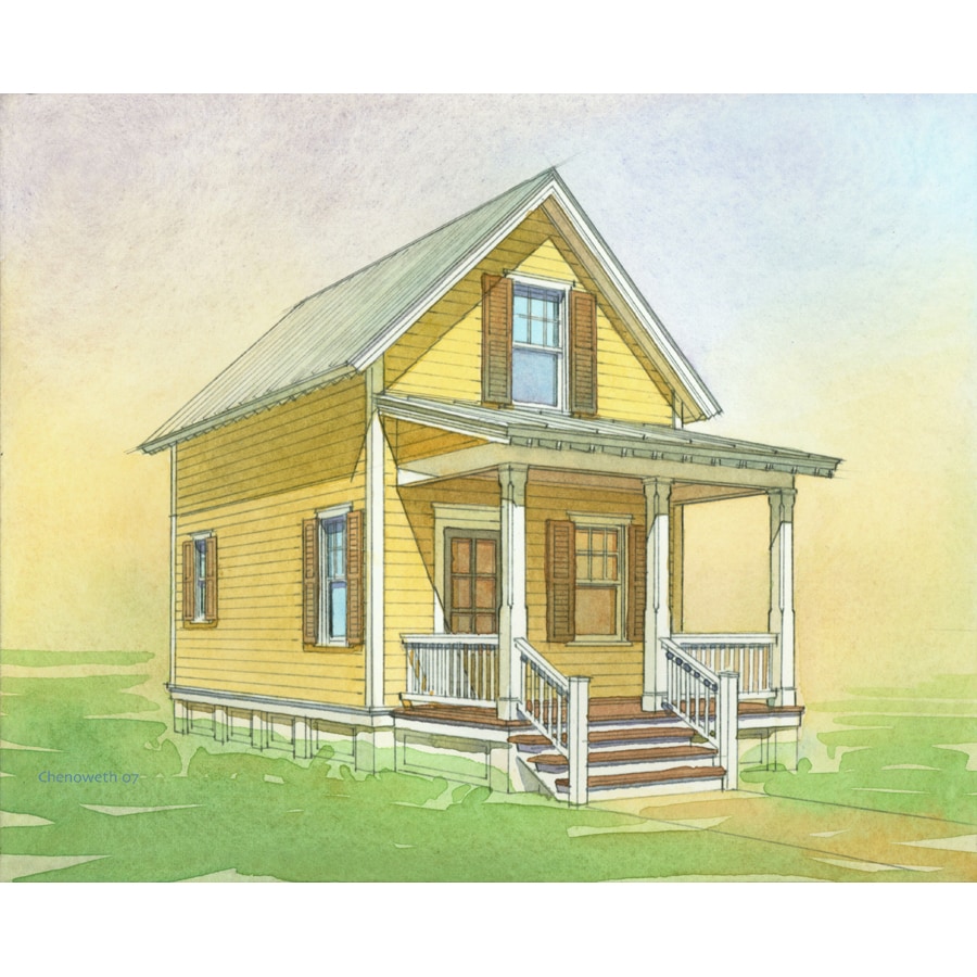 Lowe's Katrina Cottage KC 675 Plan Set of 6 Plans at