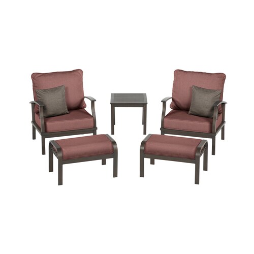 Gatewood 5Piece Patio Conversation Set in the Patio Conversation Sets