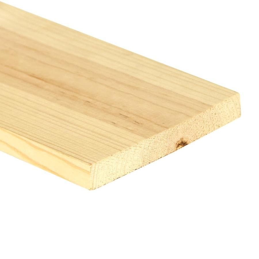 Top Choice 1in x 6in x 6ft; Actual 0.75in x 5.5in x 6ft) Spruce Pine Fir Board