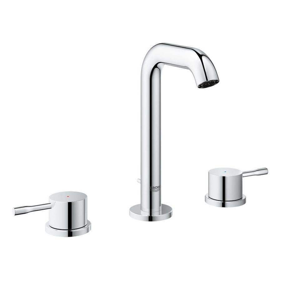 GROHE Essence Chrome 2handle Widespread Bathroom Faucet at