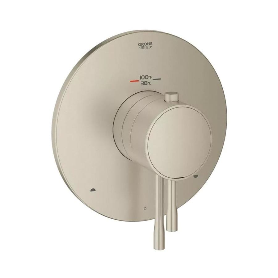 GROHE Brushed Nickel Lever Shower Handle at