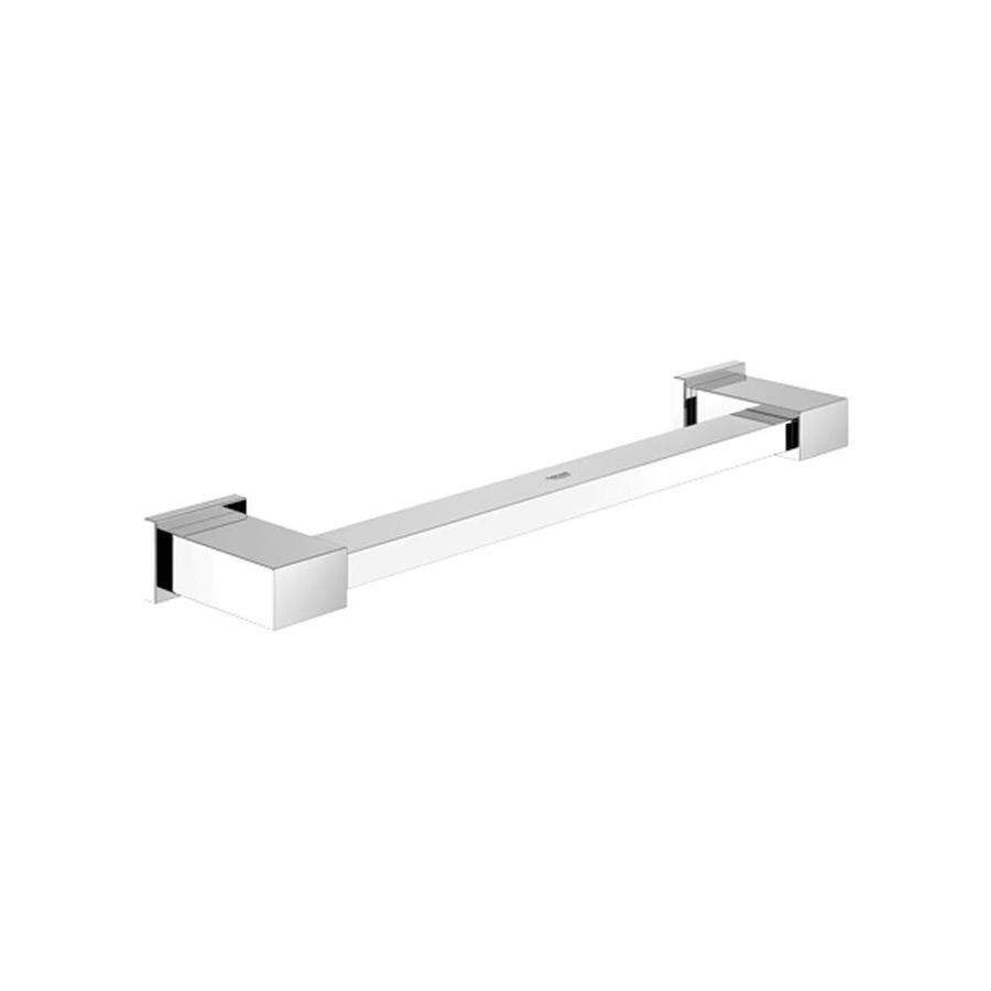 GROHE Essentials 13.386-in Chrome Wall Mount Grab Bar in the Grab Bars ...