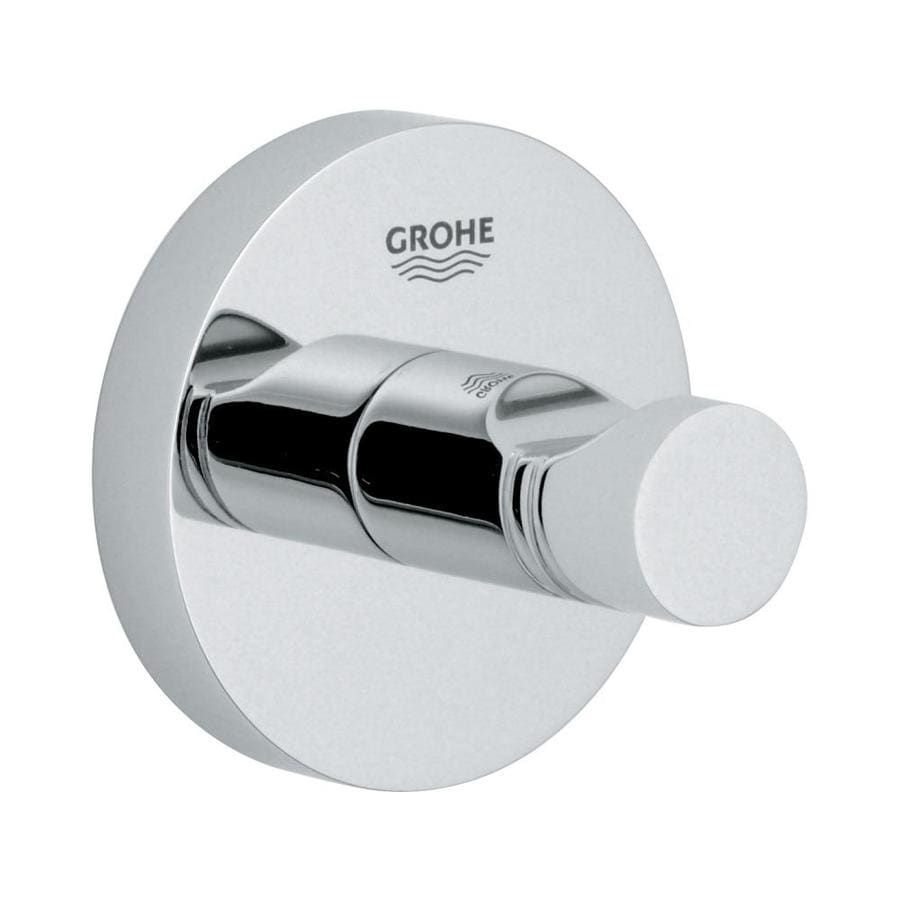 GROHE Essentials Chrome Towel Hook at Lowes.com