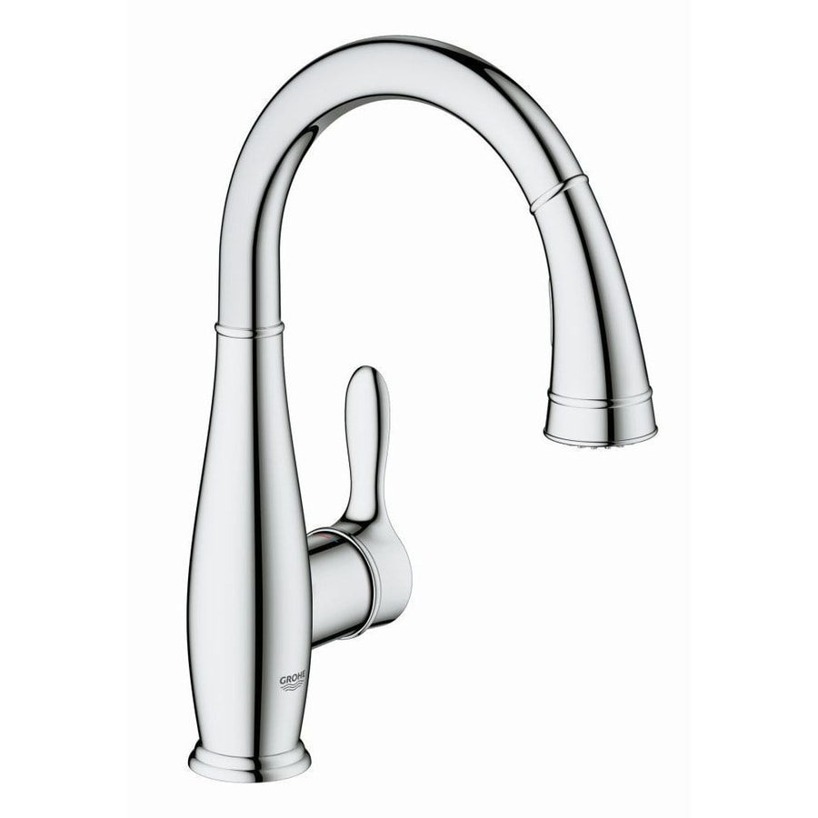 Grohe Parkfield Kitchen Faucet Reviews For | shop grohe parkfield chrome 1 handle pull down deck mount Grohe Parkfield Kitchen Faucet Reviews For | shop grohe parkfield chrome 1 handle pull down deck mount