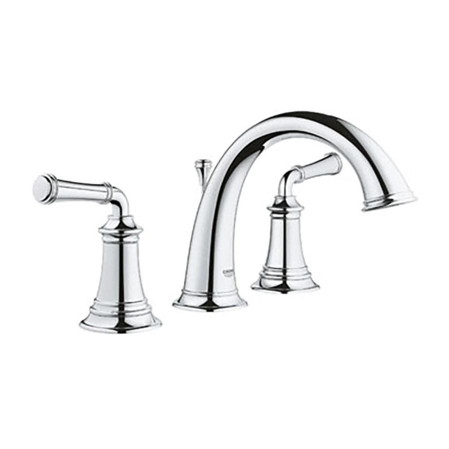 Grohe Gloucester Chrome 2 Handle Widespread Watersense Bathroom