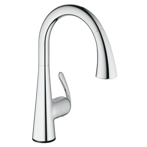 GROHE Ladylux Chrome 1 Handle Deck Mount Pull Out Touch Residential   4005176343223xl 