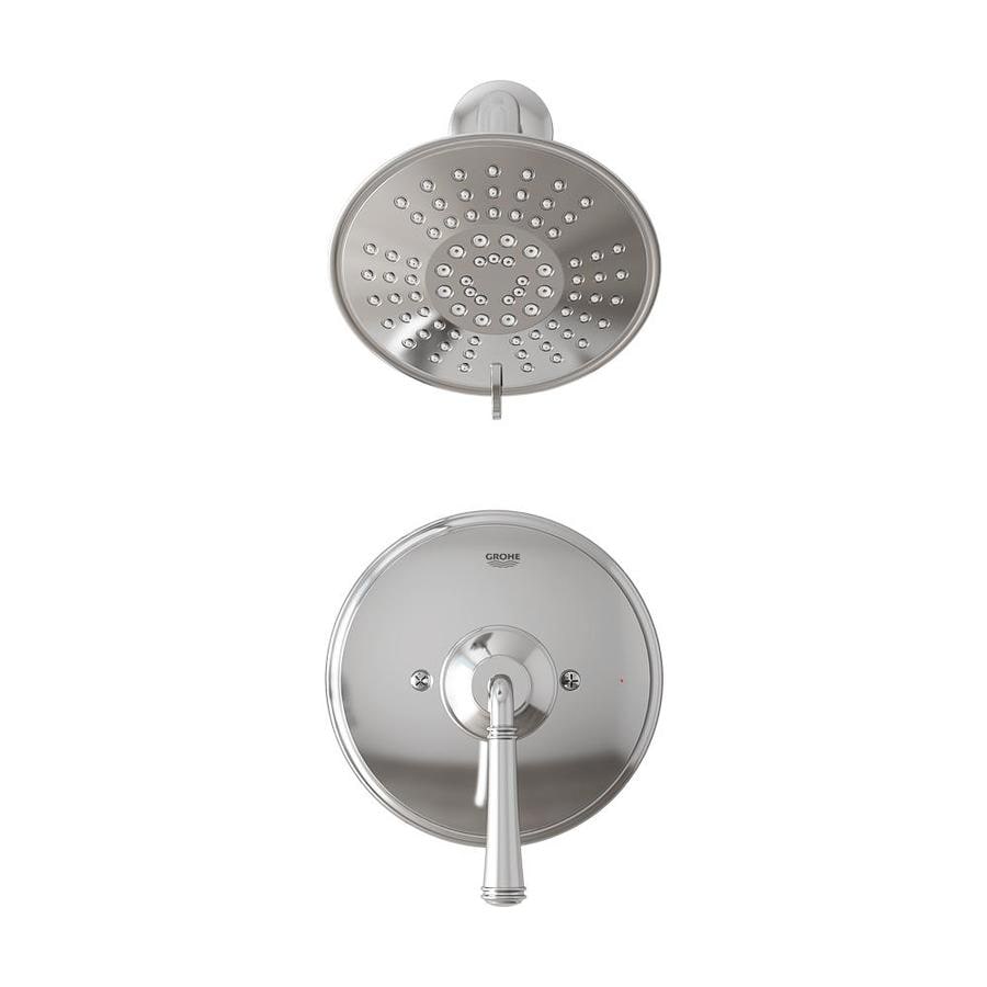 Grohe Gloucester Chrome 1 Handle Shower Faucet With Valve At Lowes Com