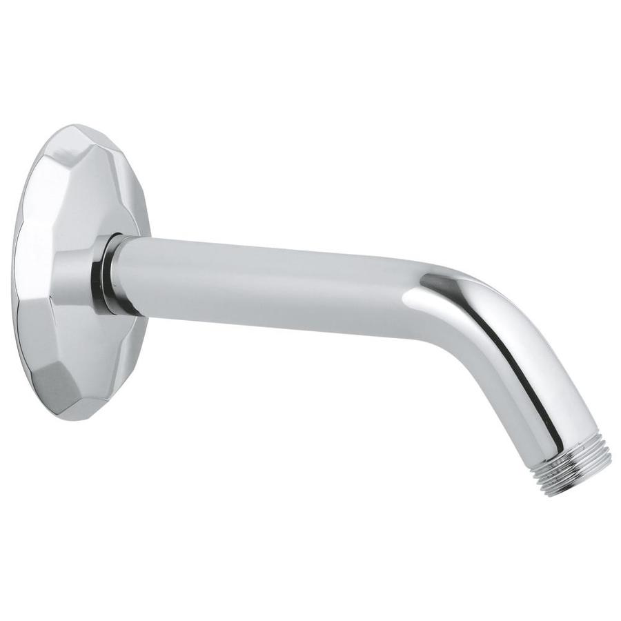 GROHE Starlight Chrome Shower Arm and Flange at