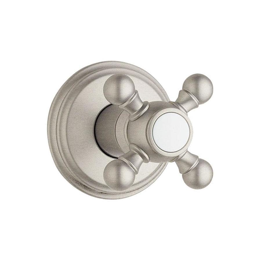 GROHE Brushed Nickel Cross Shower Handle at Lowes.com