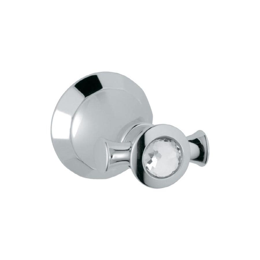 GROHE Kensington 1-Hook Chrome/Swarovski Crystal Towel Hook at Lowes.com