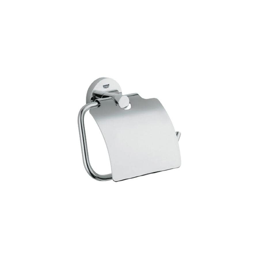 Grohe Essentials Starlight Chrome Surface Mount Toilet Paper Grohe Essentials Starlight Chrome Surface Mount Toilet Paper Holder