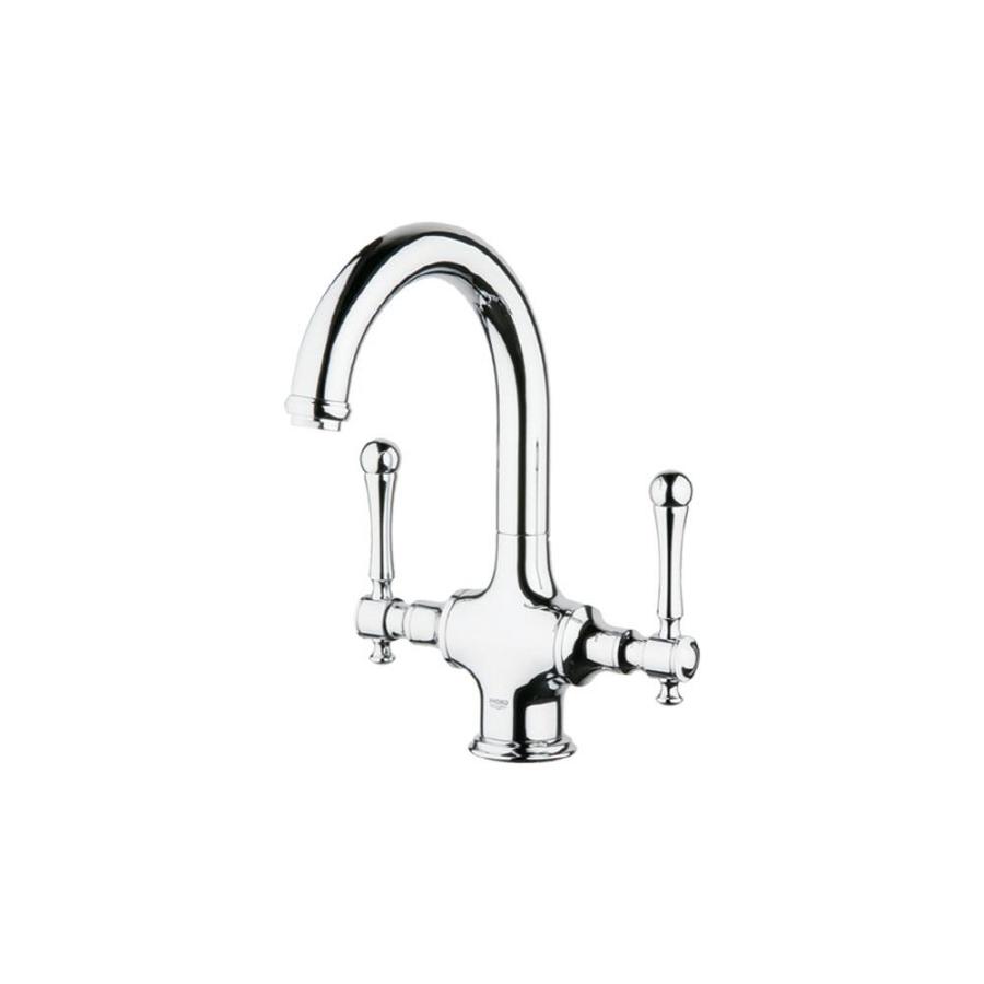 Grohe Bridgeford Chrome 2 Handle Bar And Prep Kitchen Faucet At