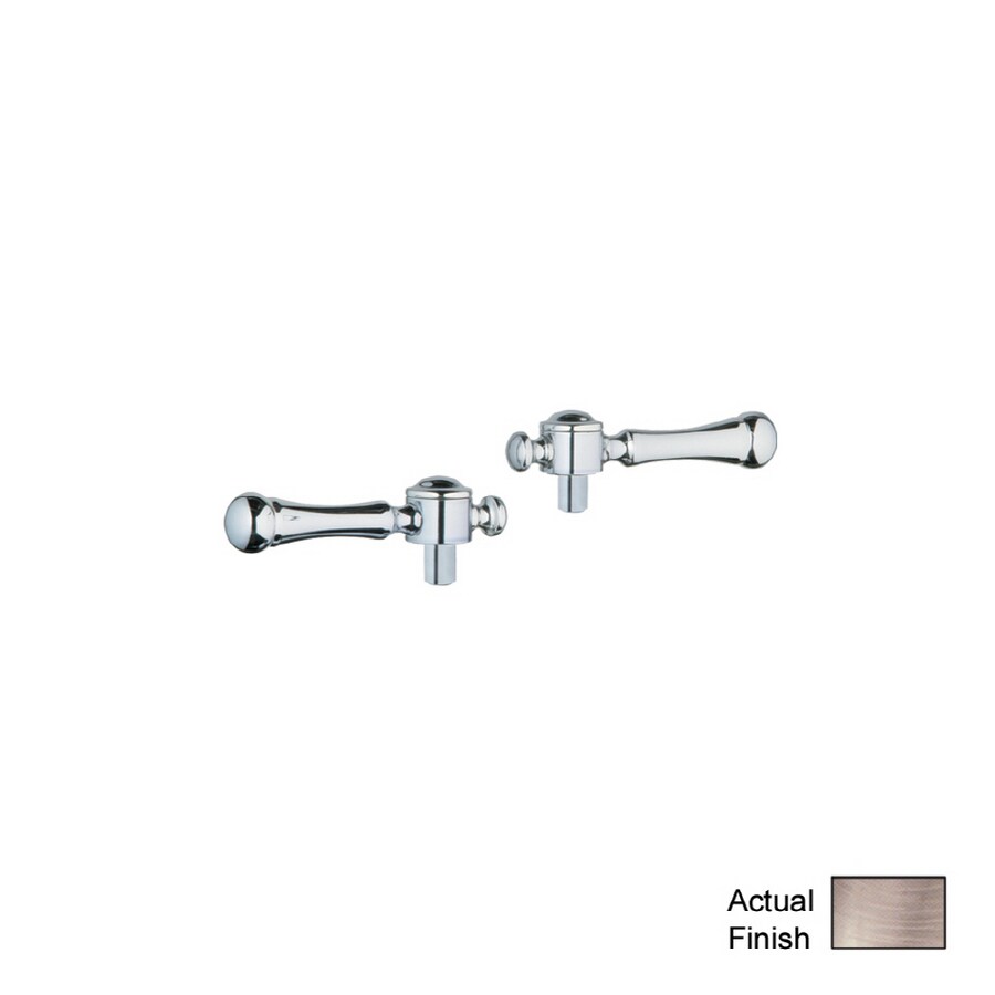 Grohe 2 Pack Brushed Nickel Faucet Handles At Lowes Com