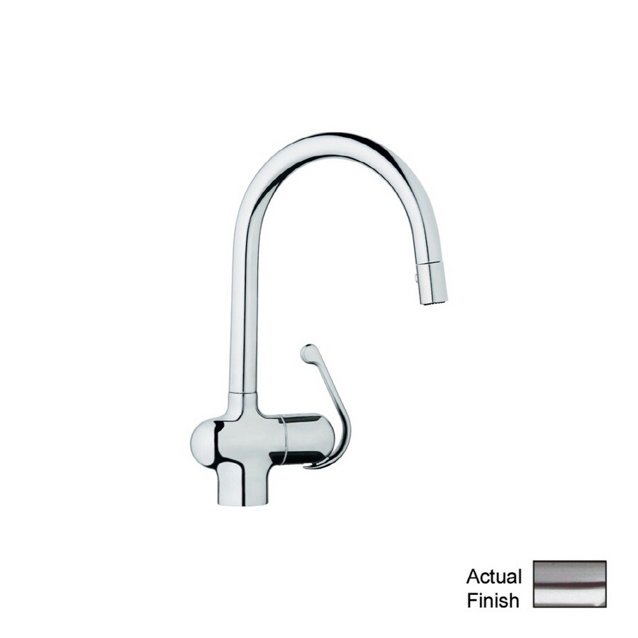 Grohe Ladylux Pro Stainless Steel Single Handle Kitchen Faucet With