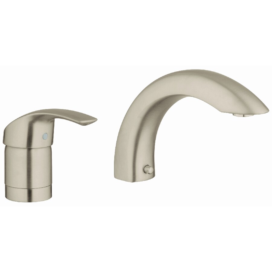 Shop Grohe Eurosmart Nickel 1 Handle Adjustable Deck Mount Bathtub Faucet At Lowes Com | shop grohe eurosmart nickel 1 handle adjustable deck mount Shop Grohe Eurosmart Nickel 1 Handle Adjustable Deck Mount Bathtub Faucet At Lowes Com | shop grohe eurosmart nickel 1 handle adjustable deck mount