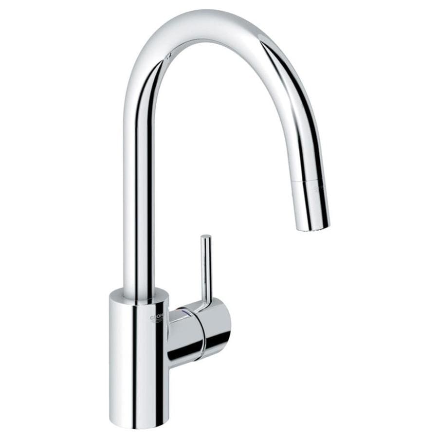 GROHE Concetto Starlight Chrome 1 Handle Deck Mount Pull Down Kitchen   4005176886775 