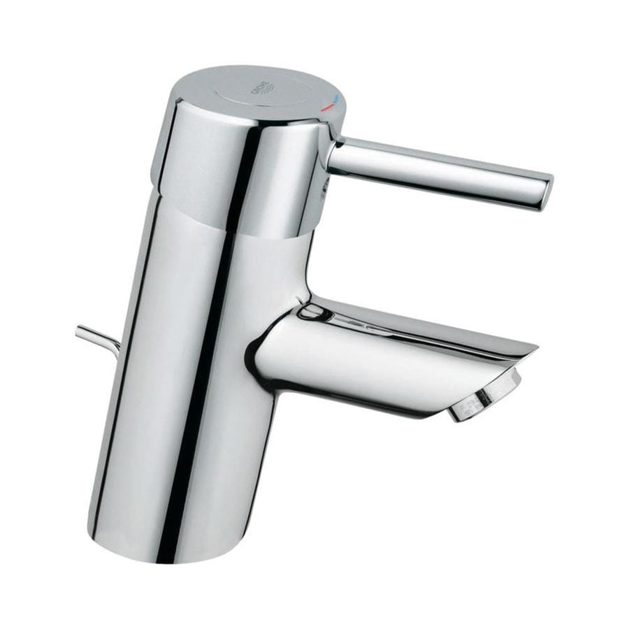 GROHE Concetto Starlight Chrome 1handle Single Hole Bathroom Faucet at