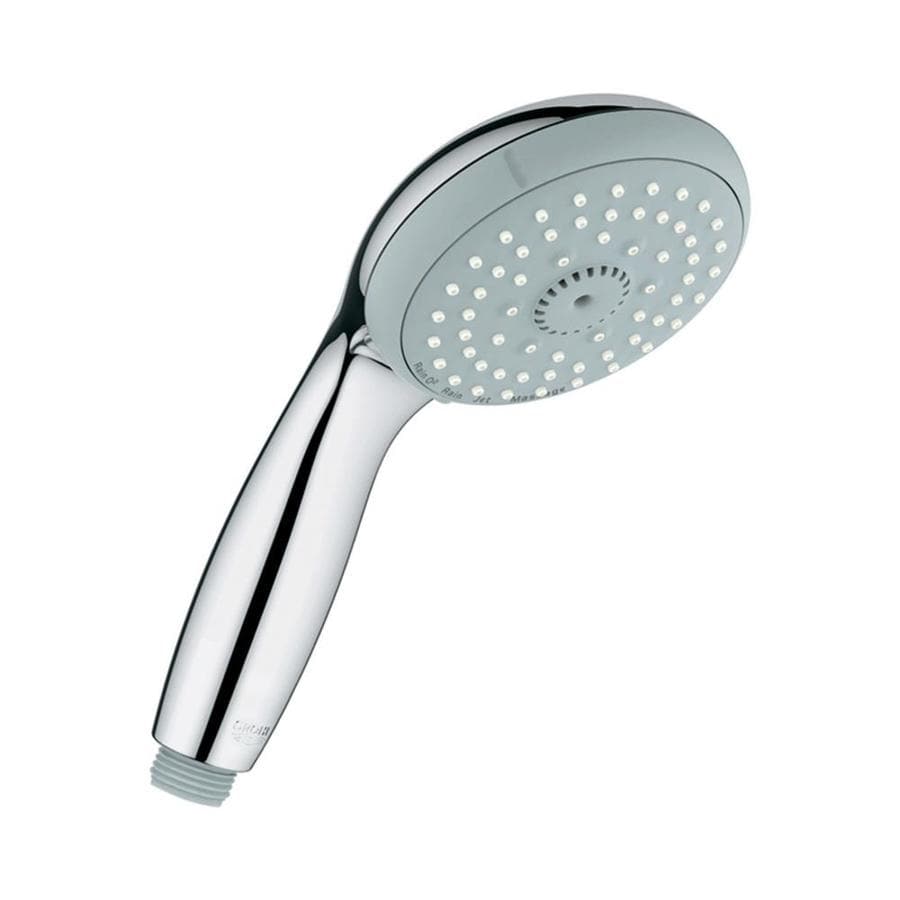 GROHE New Tempesta Starlight Chrome 4-Spray Shower Head at Lowes.com