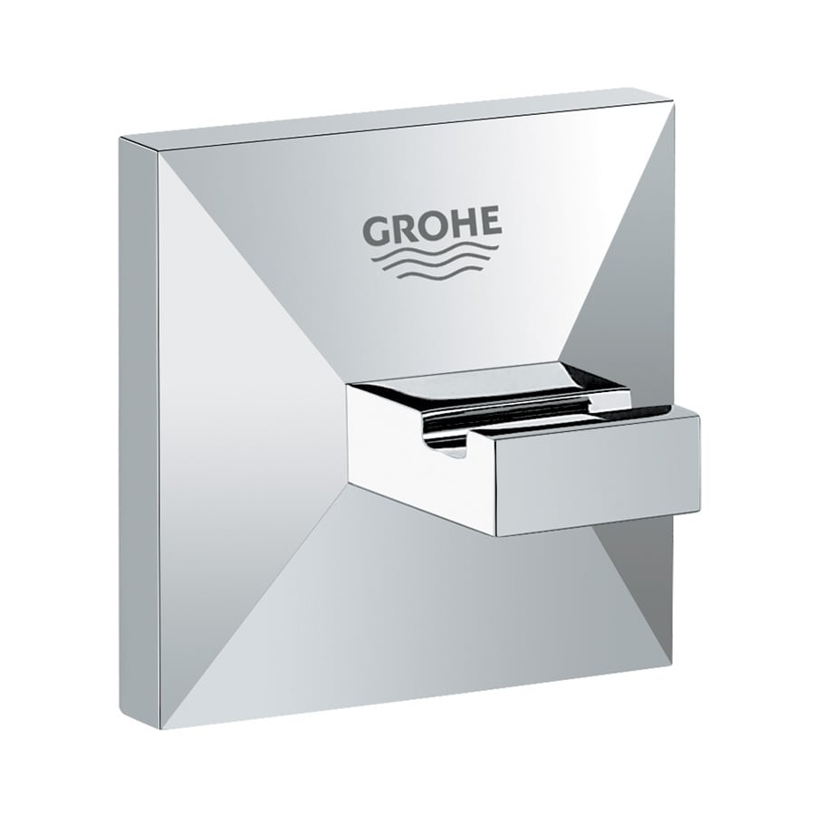 GROHE Allure Brilliant 1Hook Starlight Chrome Towel Hook at