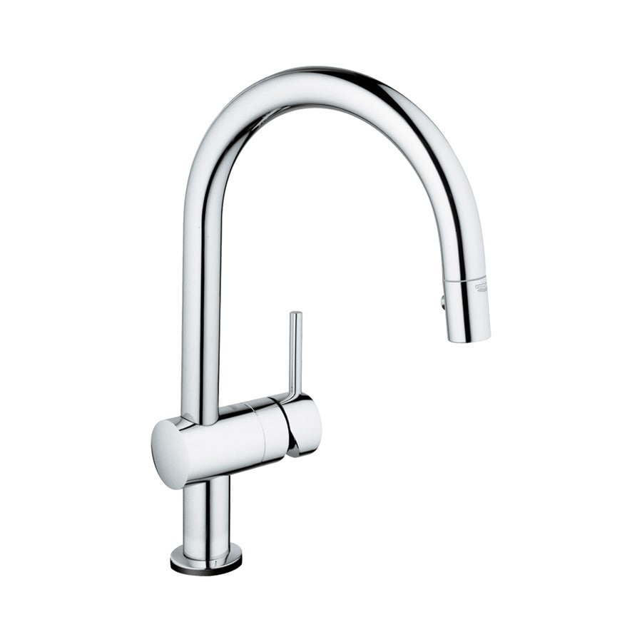 Grohe Minta Touch Starlight Chrome 1 Handle Pull Down Touch