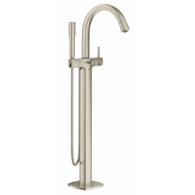EAN 4005176930898 product image for GROHE Grandera Brushed Nickel Infinity 1-Handle Fixed Freestanding Tub Faucet | upcitemdb.com