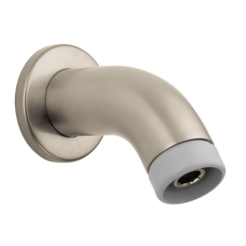 Hansgrohe Brushed Nickel Shower Arm and Flange at
