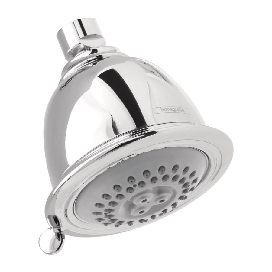 Hansgrohe HG Chrome 2Spray Shower Head 2.5GPM (9.5LPM) in the Shower