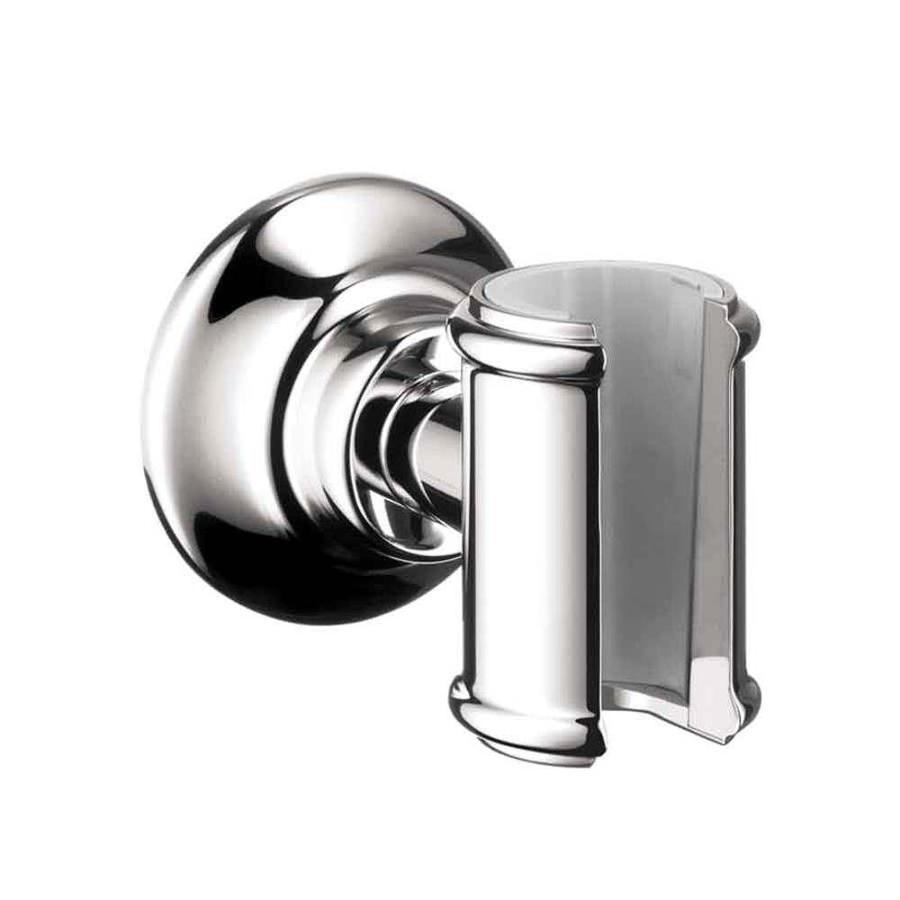 Hansgrohe 0-in Polished Chrome Shower Hand Shower Holder