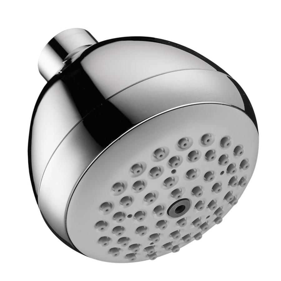 Hansgrohe HG Chrome 1-Spray Shower Head 1.5-GPM (5.7-LPM) in the Shower ...