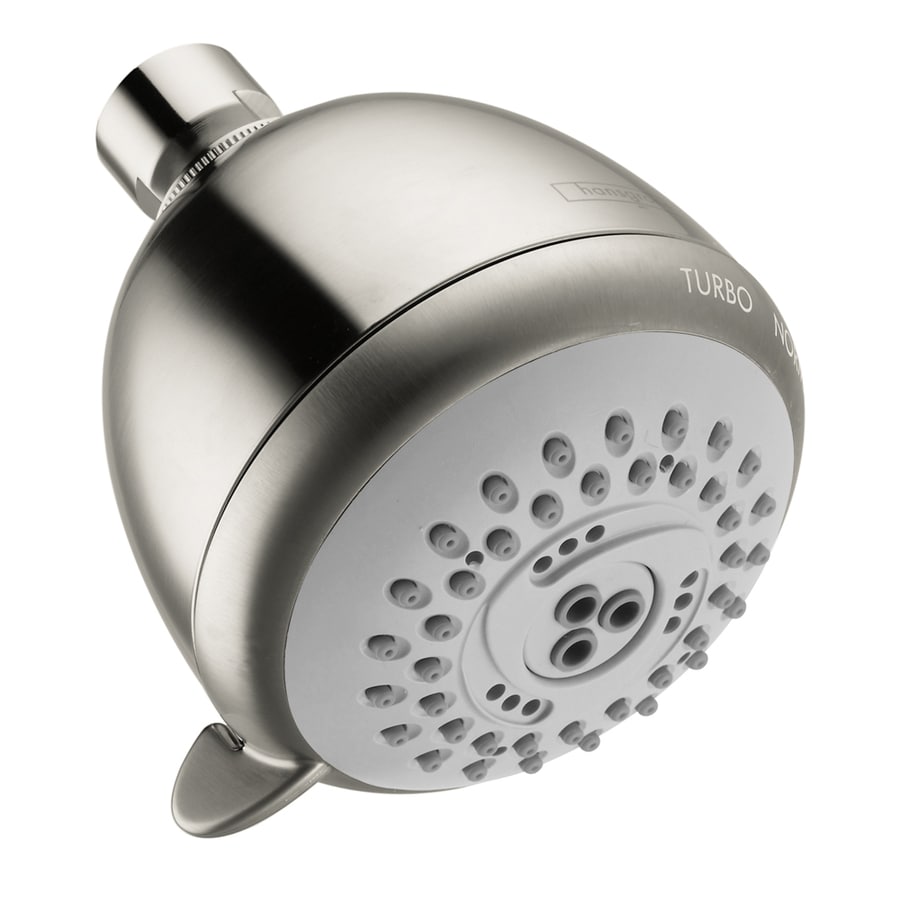 Hansgrohe Hg Shower Brushed Nickel 3 Spray Rain Shower Head At