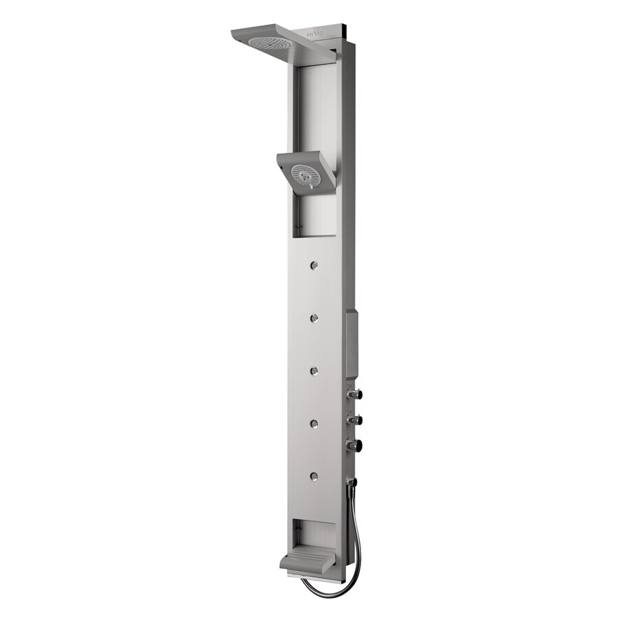 Hansgrohe 26017001 Hg Shower Chrome Shower Panel System with 2-way Diverter