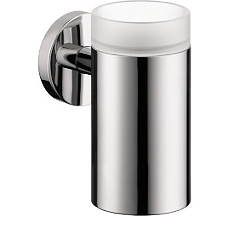 Hansgrohe Accessories Chrome Brass Toothbrush Holder at