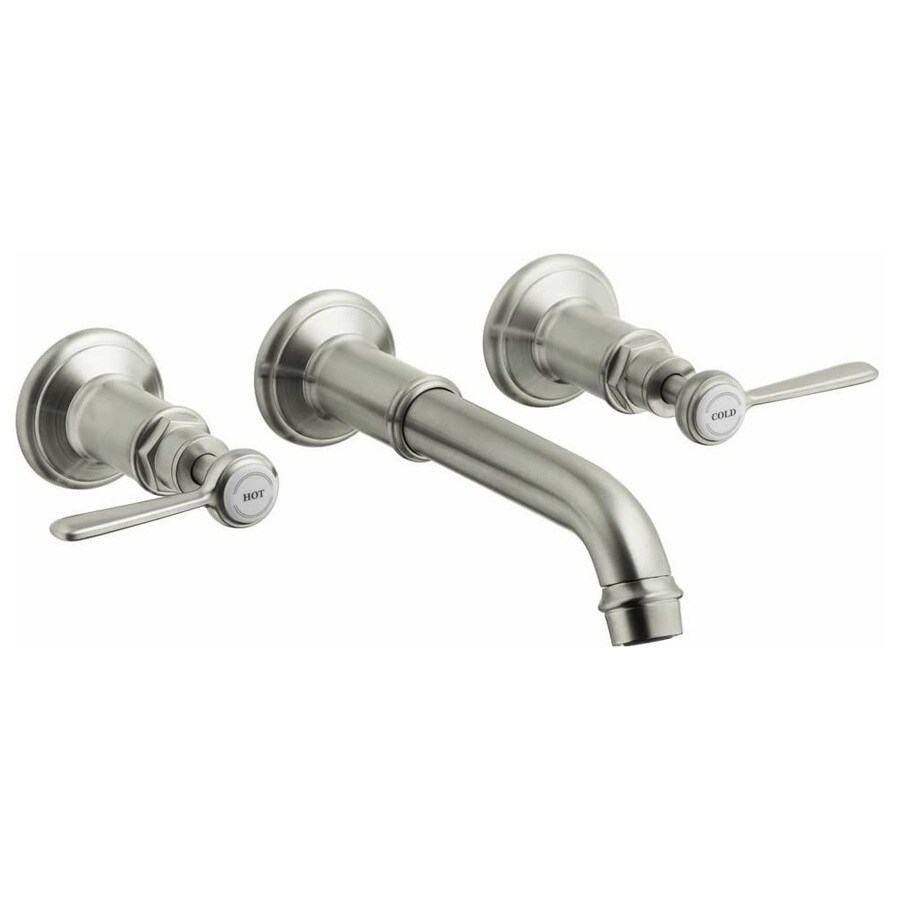 Hansgrohe Axor Montreux Brushed Nickel 2 Handle Vessel Bathroom