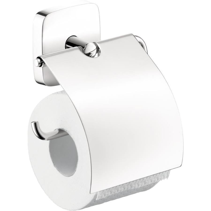 Hansgrohe Hg Puravida Chrome Wall Mount Single Post Toilet Paper Holder