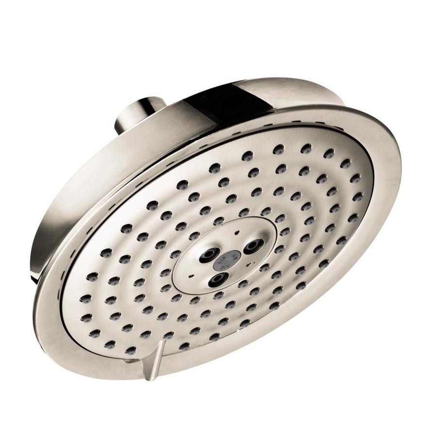 Hansgrohe HG Polished Nickel 3Spray Rain Shower Head 2.5GPM (9.5LPM