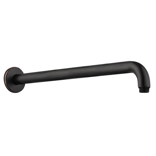 Hansgrohe OilRubbed Bronze Shower Arm and Flange in the Bathroom