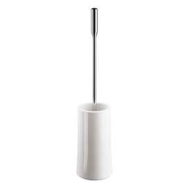 Toilet Brush Holders At Lowes Hansgrohe Axor Bouroullec White Chrome Ceramic Toilet Brush Holder