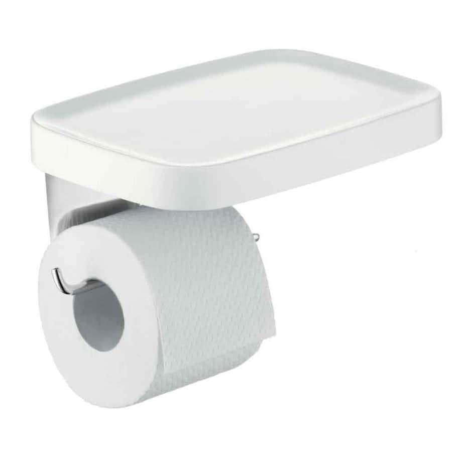 Hansgrohe Axor Bouroullec White/Chrome Surface Mount Toilet Paper