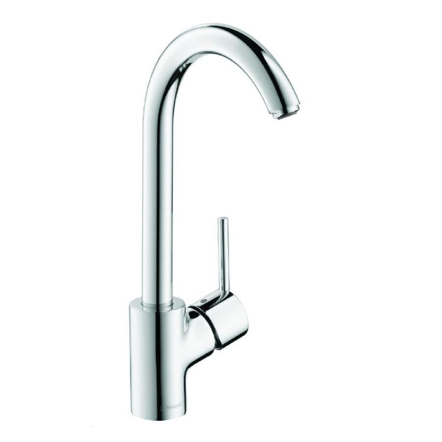 Hansgrohe Talis S Chrome 1 Handle High Arc Kitchen Faucet At Hansgrohe Talis S Chrome 1 Handle High Arc Kitchen Faucet