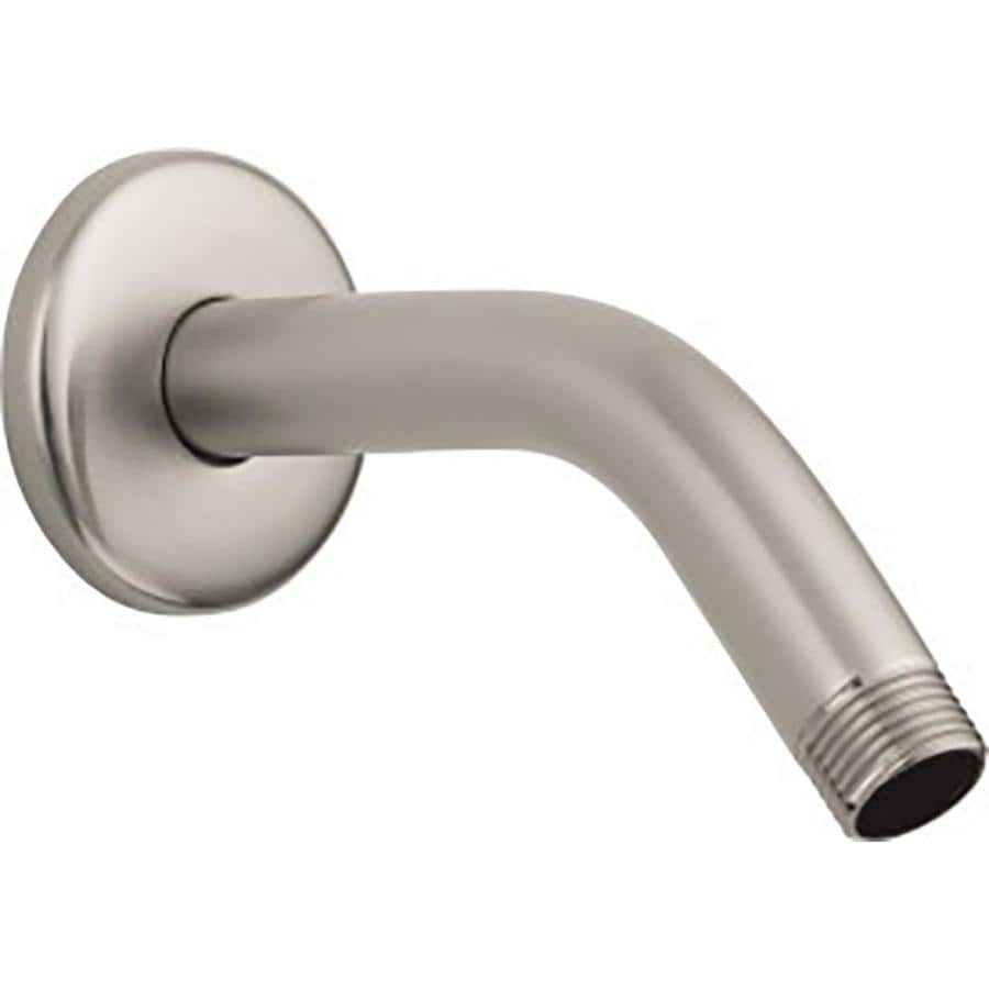Hansgrohe Brushed Nickel Shower Arm and Flange at