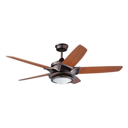 Kendal Lighting 52 In Stratos Oil Brushed Bronze Ceiling Fan With